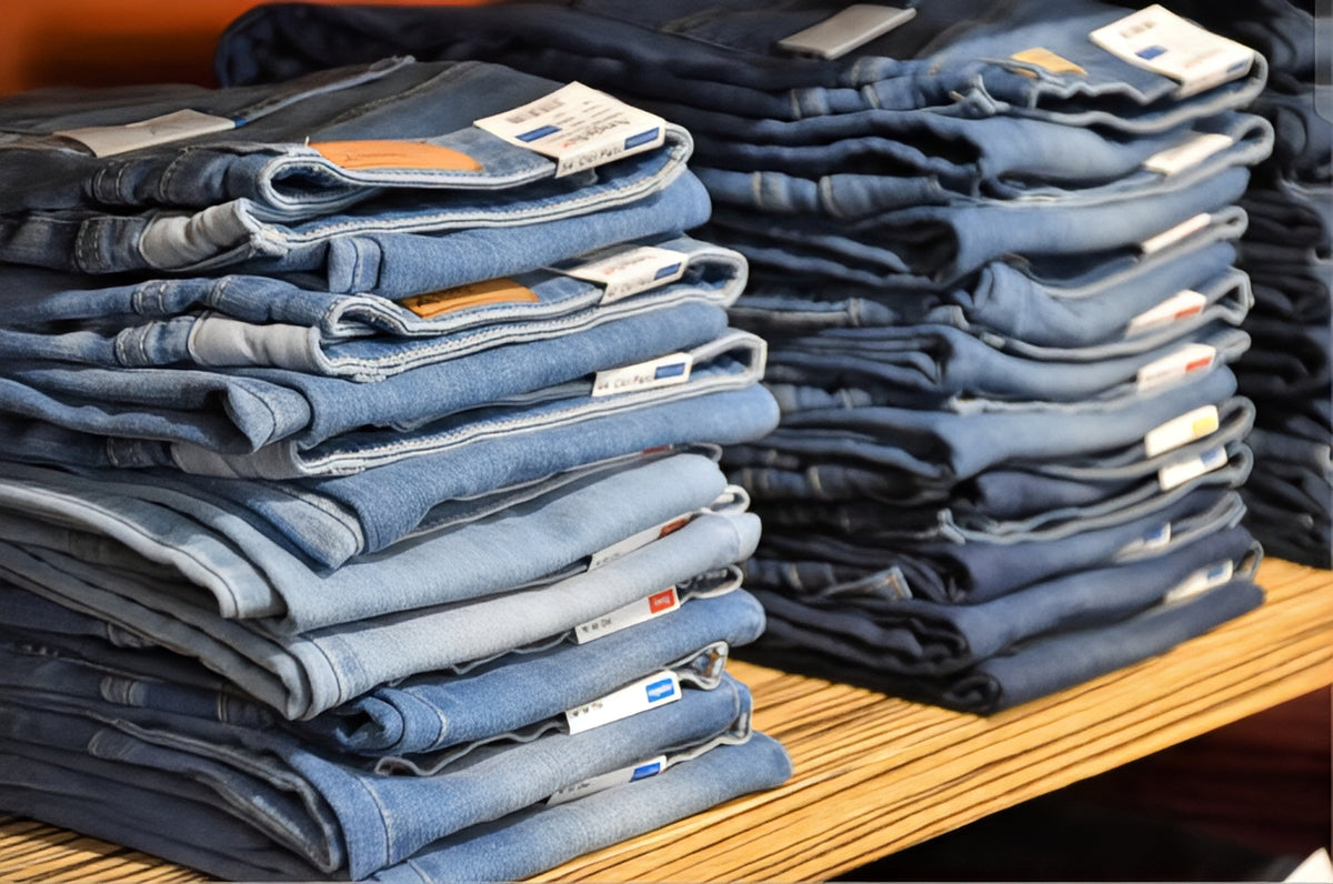 Men's denim pent