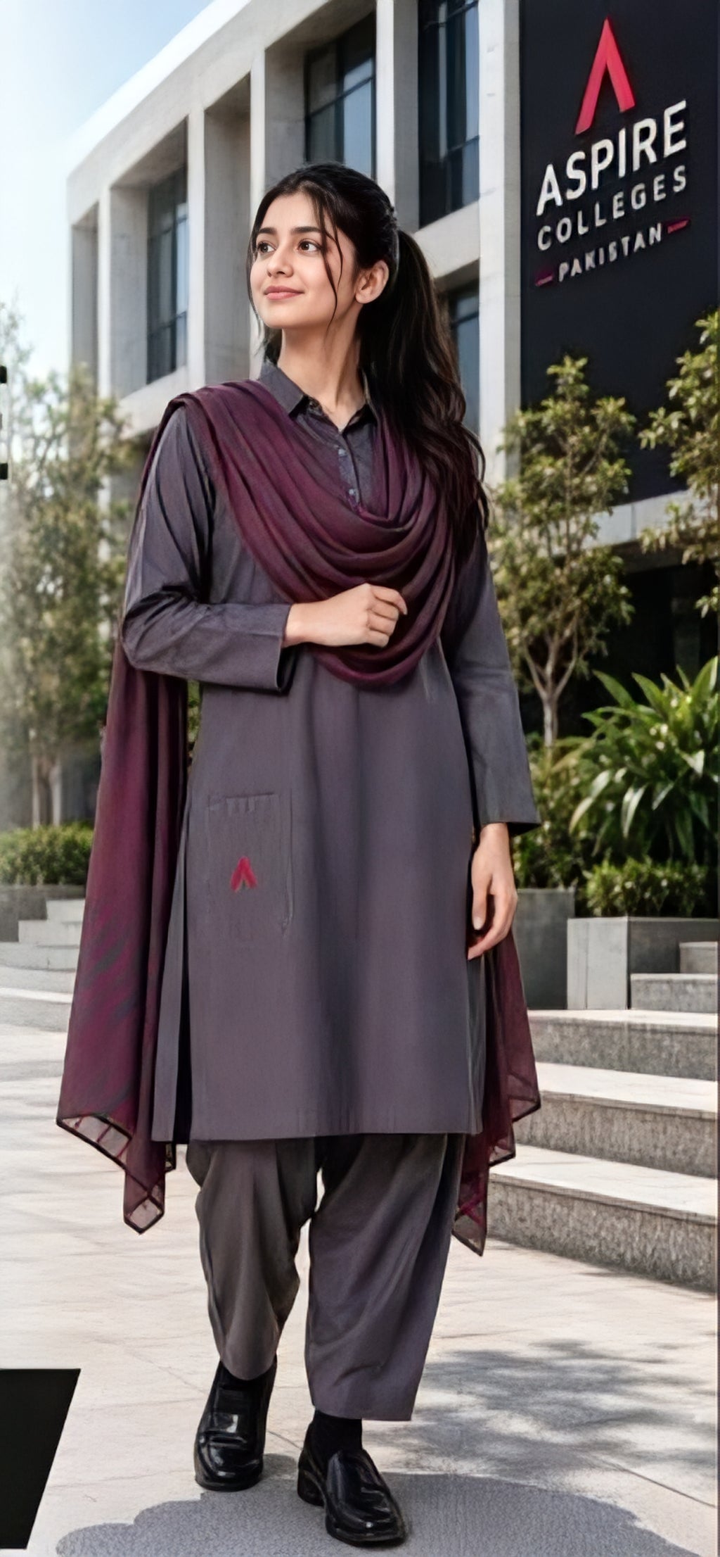 Aspire college girls new uniform