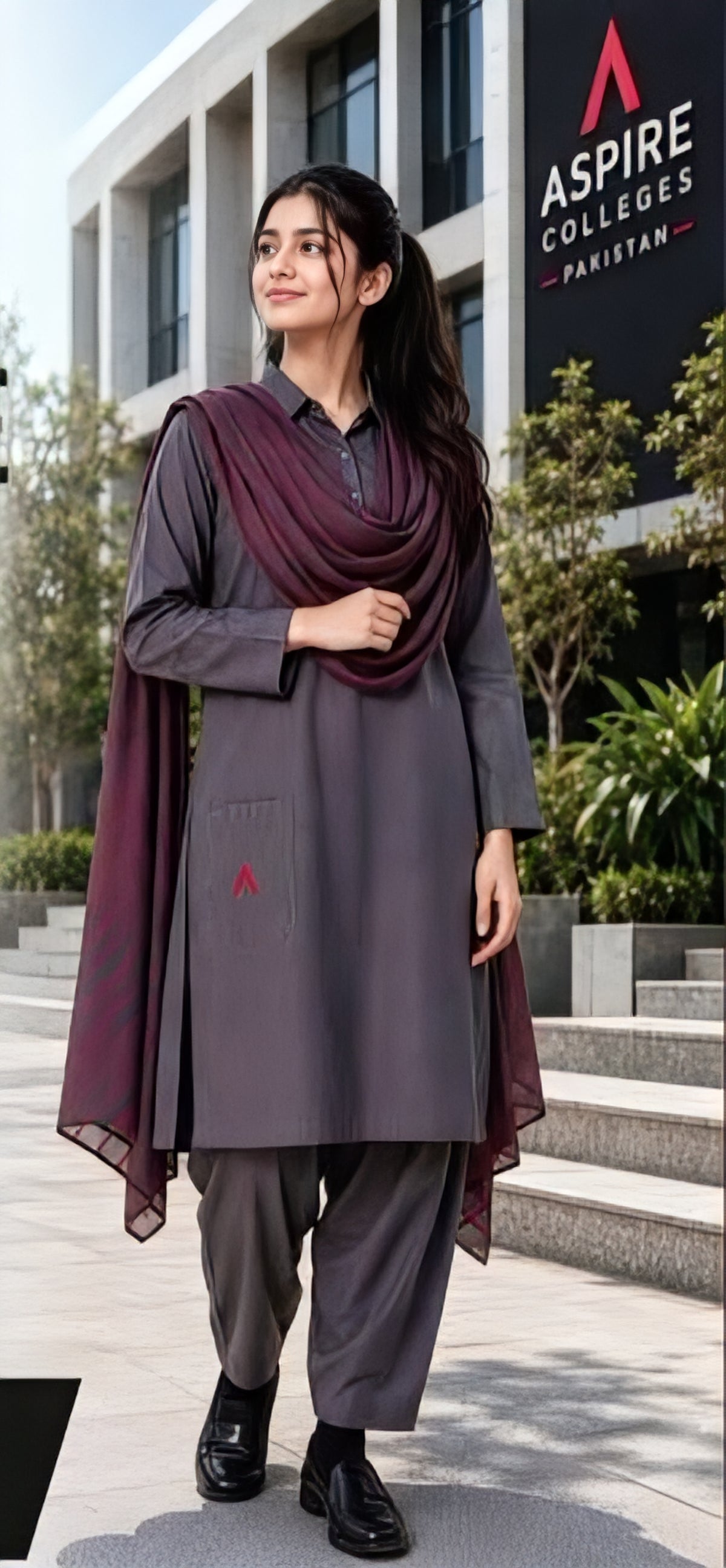 Aspire college girls new uniform